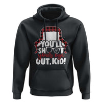Funny You Will Shoot Your Eye Out Kid Hoodie Christmas Movie Glasses Hat - Wonder Print Shop