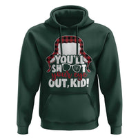 Funny You Will Shoot Your Eye Out Kid Hoodie Christmas Movie Glasses Hat - Wonder Print Shop