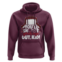 Funny You Will Shoot Your Eye Out Kid Hoodie Christmas Movie Glasses Hat - Wonder Print Shop