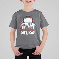 Funny You Will Shoot Your Eye Out Kid T Shirt For Kid Christmas Movie Glasses Hat - Wonder Print Shop