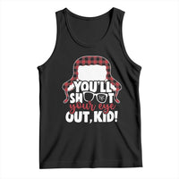 Funny You Will Shoot Your Eye Out Kid Tank Top Christmas Movie Glasses Hat - Wonder Print Shop