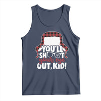 Funny You Will Shoot Your Eye Out Kid Tank Top Christmas Movie Glasses Hat - Wonder Print Shop
