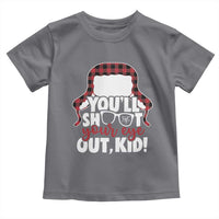 Funny You Will Shoot Your Eye Out Kid Toddler T Shirt Christmas Movie Glasses Hat - Wonder Print Shop