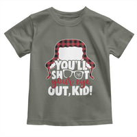 Funny You Will Shoot Your Eye Out Kid Toddler T Shirt Christmas Movie Glasses Hat - Wonder Print Shop
