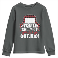 Funny You Will Shoot Your Eye Out Kid Youth Sweatshirt Christmas Movie Glasses Hat - Wonder Print Shop