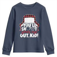 Funny You Will Shoot Your Eye Out Kid Youth Sweatshirt Christmas Movie Glasses Hat - Wonder Print Shop
