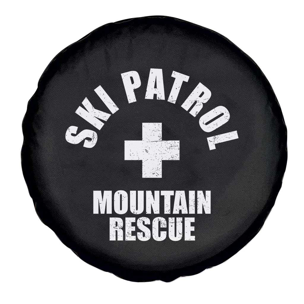 Ski Patrol Mountain Rescue Spare Tire Cover Winter Slopes Skiing Snowboarding - Wonder Print Shop