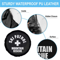 Ski Patrol Mountain Rescue Spare Tire Cover Winter Slopes Skiing Snowboarding - Wonder Print Shop