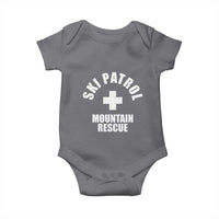 Ski Patrol Mountain Rescue Baby Onesie Winter Slopes Skiing Snowboarding - Wonder Print Shop