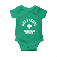 Ski Patrol Mountain Rescue Baby Onesie Winter Slopes Skiing Snowboarding - Wonder Print Shop