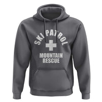 Ski Patrol Mountain Rescue Hoodie Winter Slopes Skiing Snowboarding - Wonder Print Shop