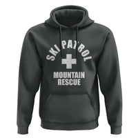 Ski Patrol Mountain Rescue Hoodie Winter Slopes Skiing Snowboarding - Wonder Print Shop