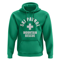 Ski Patrol Mountain Rescue Hoodie Winter Slopes Skiing Snowboarding - Wonder Print Shop