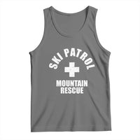 Ski Patrol Mountain Rescue Tank Top Winter Slopes Skiing Snowboarding - Wonder Print Shop