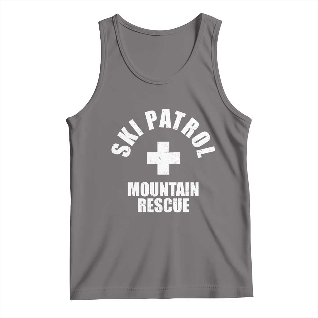 Ski Patrol Mountain Rescue Tank Top Winter Slopes Skiing Snowboarding - Wonder Print Shop