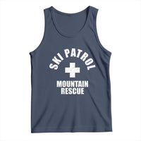 Ski Patrol Mountain Rescue Tank Top Winter Slopes Skiing Snowboarding - Wonder Print Shop