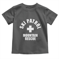 Ski Patrol Mountain Rescue Toddler T Shirt Winter Slopes Skiing Snowboarding - Wonder Print Shop