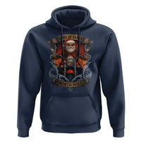 Funny Christmas Motorcycle Santa Hoodie Sons Of Santa North Pole Xmas Biker - Wonder Print Shop