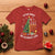 Funny Chrismukkah Hanukkah Christmas T Shirt In This House We Celebrate Love Xmas Tree Menorah - Wonder Print Shop