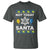Funny Jewish Hanukkah T Shirt Not Today Santa Hebrew David Star - Wonder Print Shop
