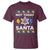 Funny Jewish Hanukkah T Shirt Not Today Santa Hebrew David Star - Wonder Print Shop