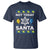 Funny Jewish Hanukkah T Shirt Not Today Santa Hebrew David Star - Wonder Print Shop