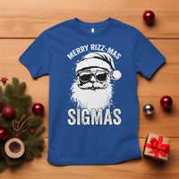 Funny Christmas Santa T Shirt Merry Rizzmas Sigmas Charisma Rizz Santa Claus - Wonder Print Shop