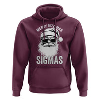 Funny Christmas Santa Hoodie Merry Rizzmas Sigmas Charisma Rizz Santa Claus