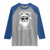 Funny Christmas Santa Raglan Shirt Merry Rizzmas Sigmas Charisma Rizz Santa Claus - Wonder Print Shop