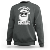 Funny Christmas Santa Sweatshirt Merry Rizzmas Sigmas Charisma Rizz Santa Claus - Wonder Print Shop