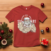Funny Christmas Santa T Shirt Merry Rizzmas Sigmas Charisma Rizz Santa - Wonder Print Shop