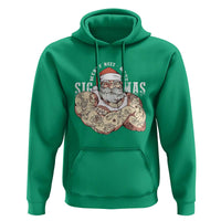 Funny Christmas Santa Hoodie Merry Rizzmas Sigmas Charisma Rizz Santa