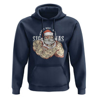 Funny Christmas Santa Hoodie Merry Rizzmas Sigmas Charisma Rizz Santa