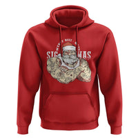 Funny Christmas Santa Hoodie Merry Rizzmas Sigmas Charisma Rizz Santa