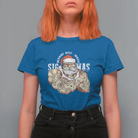 Funny Christmas Santa T Shirt For Women Merry Rizzmas Sigmas Charisma Rizz Santa - Wonder Print Shop