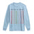 Funny 100 Days Of School Cute Pastel Heart Sketch Long Sleeve Shirt