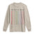 Funny 100 Days Of School Cute Pastel Heart Sketch Long Sleeve Shirt