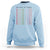 Funny 100 Days Of School Cute Pastel Heart Sketch Sweatshirt