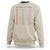 Funny 100 Days Of School Cute Pastel Heart Sketch Sweatshirt