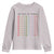 Funny 100 Days Of School Cute Pastel Heart Sketch Youth Sweatshirt