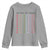 Funny 100 Days Of School Cute Pastel Heart Sketch Youth Sweatshirt