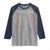 Funny 100 Days Of School Pastel Heart Sketch Raglan Shirt