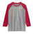 Funny 100 Days Of School Pastel Heart Sketch Raglan Shirt