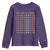 Funny 100 Days Of School Pastel Heart Sketch Youth Sweatshirt