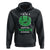 Funny Monster Virus Eye Survived 100 Days Of School Hoodie