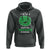 Funny Monster Virus Eye Survived 100 Days Of School Hoodie