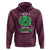 Funny Monster Virus Eye Survived 100 Days Of School Hoodie