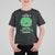 Funny Monster Virus Eye Survived 100 Days Of School T Shirt For Kid
