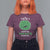 Funny Monster Virus Eye Survived 100 Days Of School T Shirt For Women