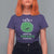 Funny Monster Virus Eye Survived 100 Days Of School T Shirt For Women